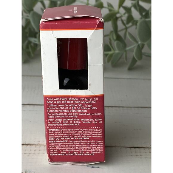 Sally Hansen Salon Gel Nail Polish-Crazy Crimson 240-0.23 fl oz - Picture 6 of 12